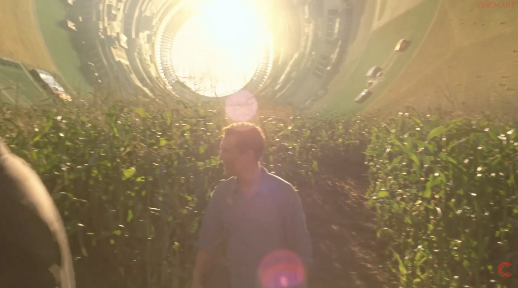 Cooper Station, the space station built in orbit around Saturn after the events of the movie