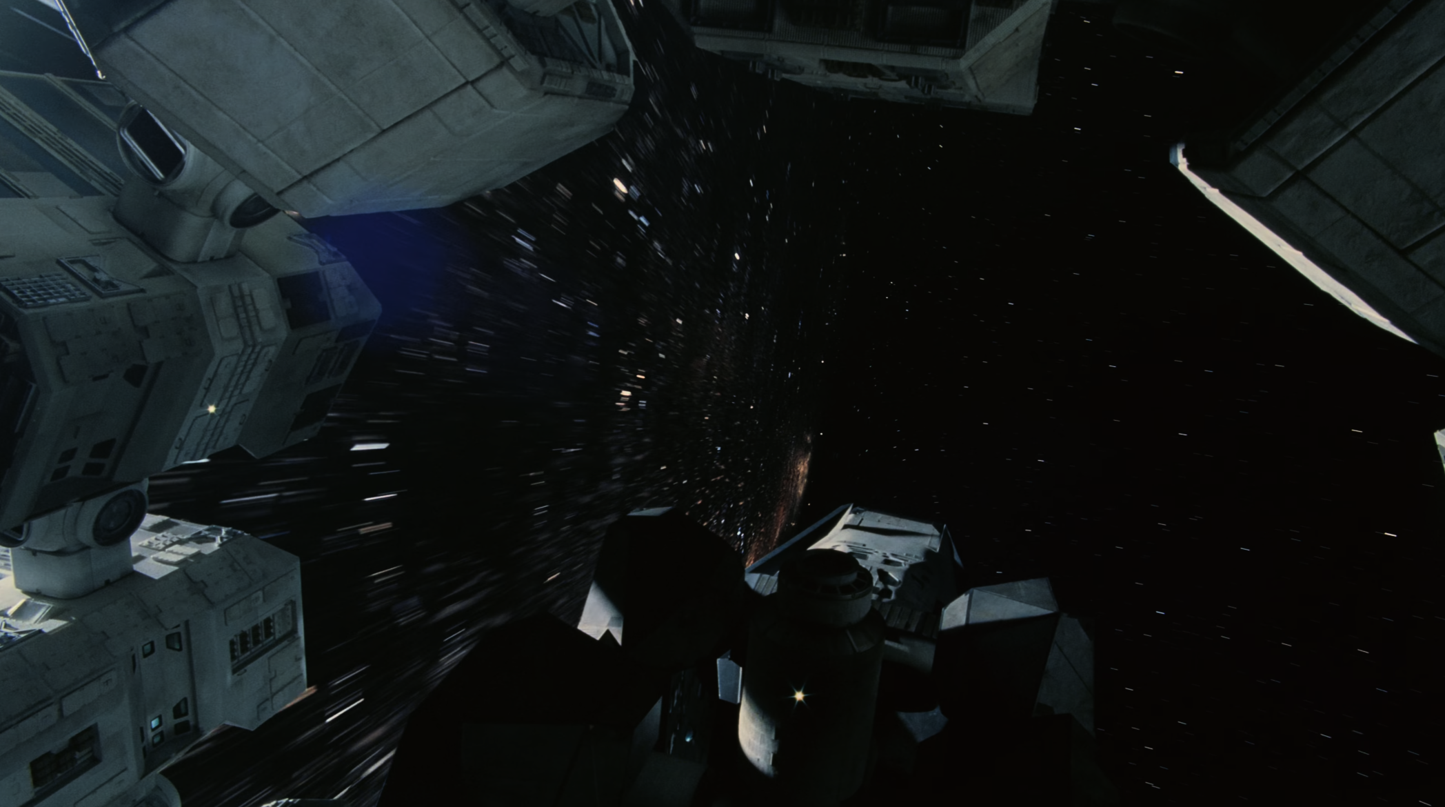 Entering the wormhole